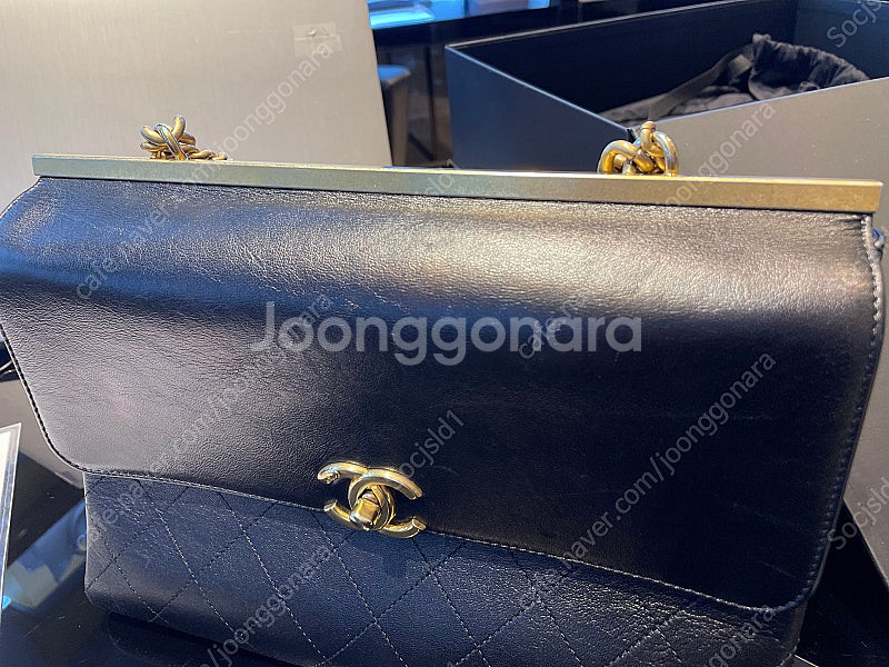 샤넬 코코 럭스 플랩백--3